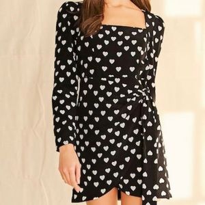 Forever 21 heart dress size large